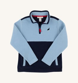 TBBC Hayword Half Zip Fleece Barrington Blue/Nantucket Navy