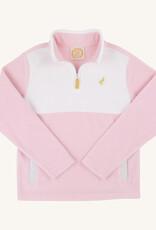 TBBC Hayword Half Zip Fleece Palm Beach Pink/White