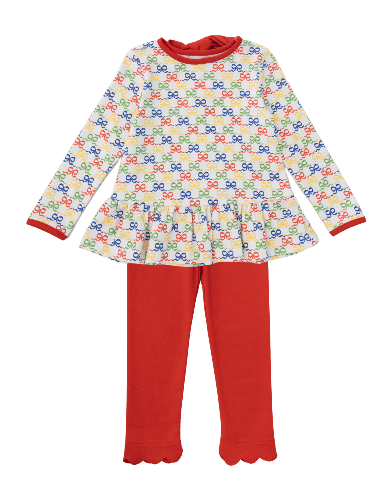 James and Lottie JL26 Peggy Legging Set Primary Bows