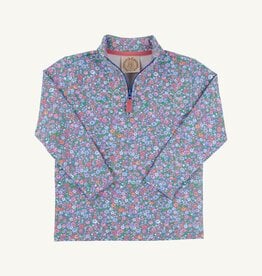 TBBC Canter Collar Half-Zip Mountain Brook Floral