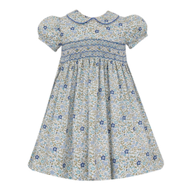 Claire and Charlie Navy Liberty Print Floral Float Dress