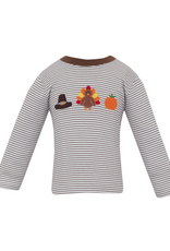 Claire and Charlie 5068PL Thanksgiving Applique Shirt