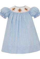 Petit Bebe 130R Turkey Smocked Bishop Dress