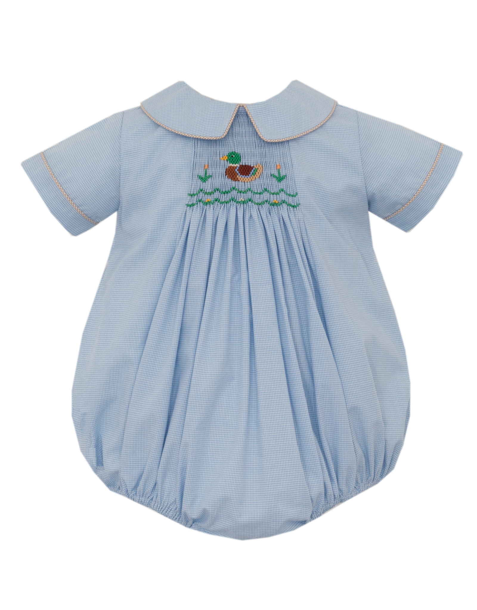 Petit Bebe 126BB Mallard Duck Smocked Insert Bubble