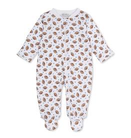 Kissy Kissy Football Season Zip Footie