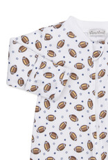Kissy Kissy Football Season Zip Footie