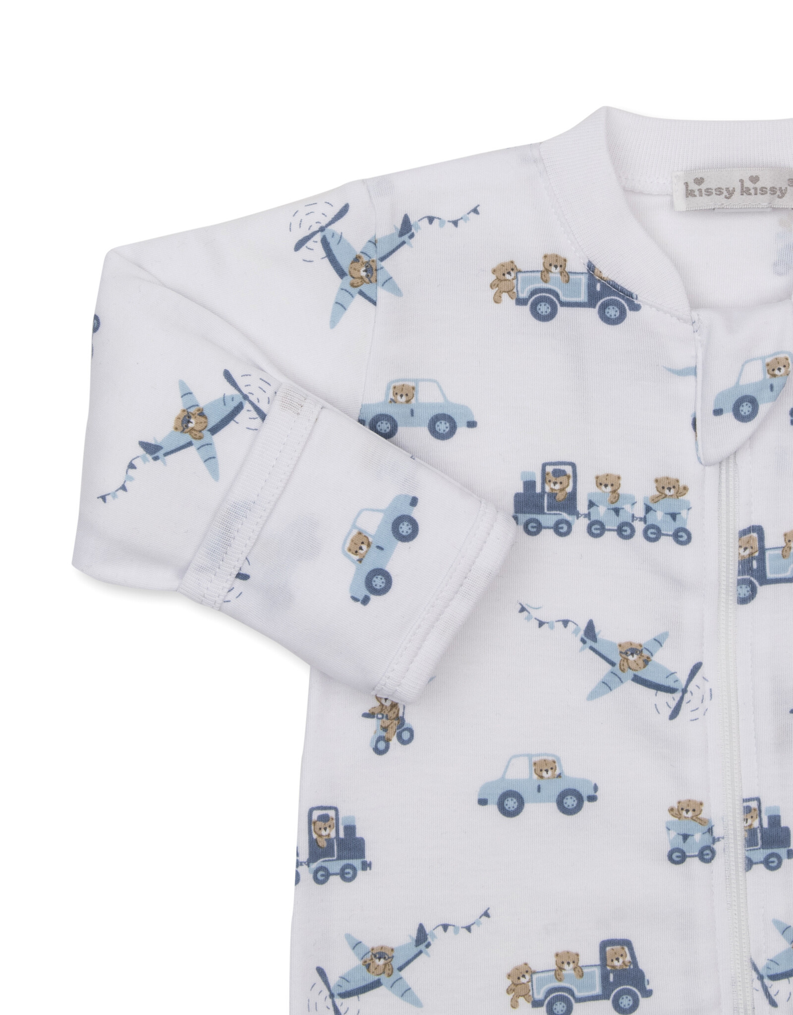 Kissy Kissy Bears On The Go Zip Footie
