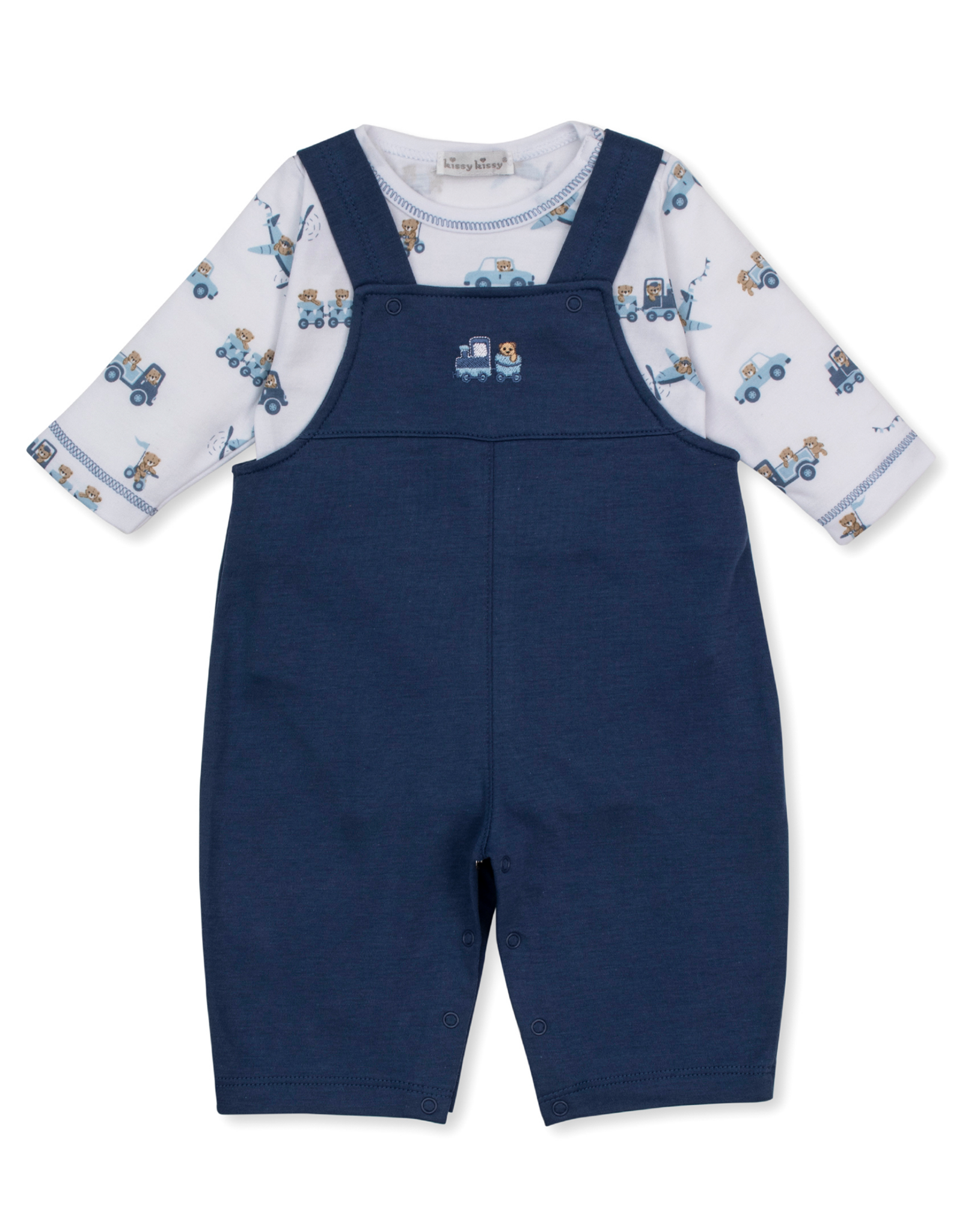Kissy Kissy Bears On The Go Overall Set