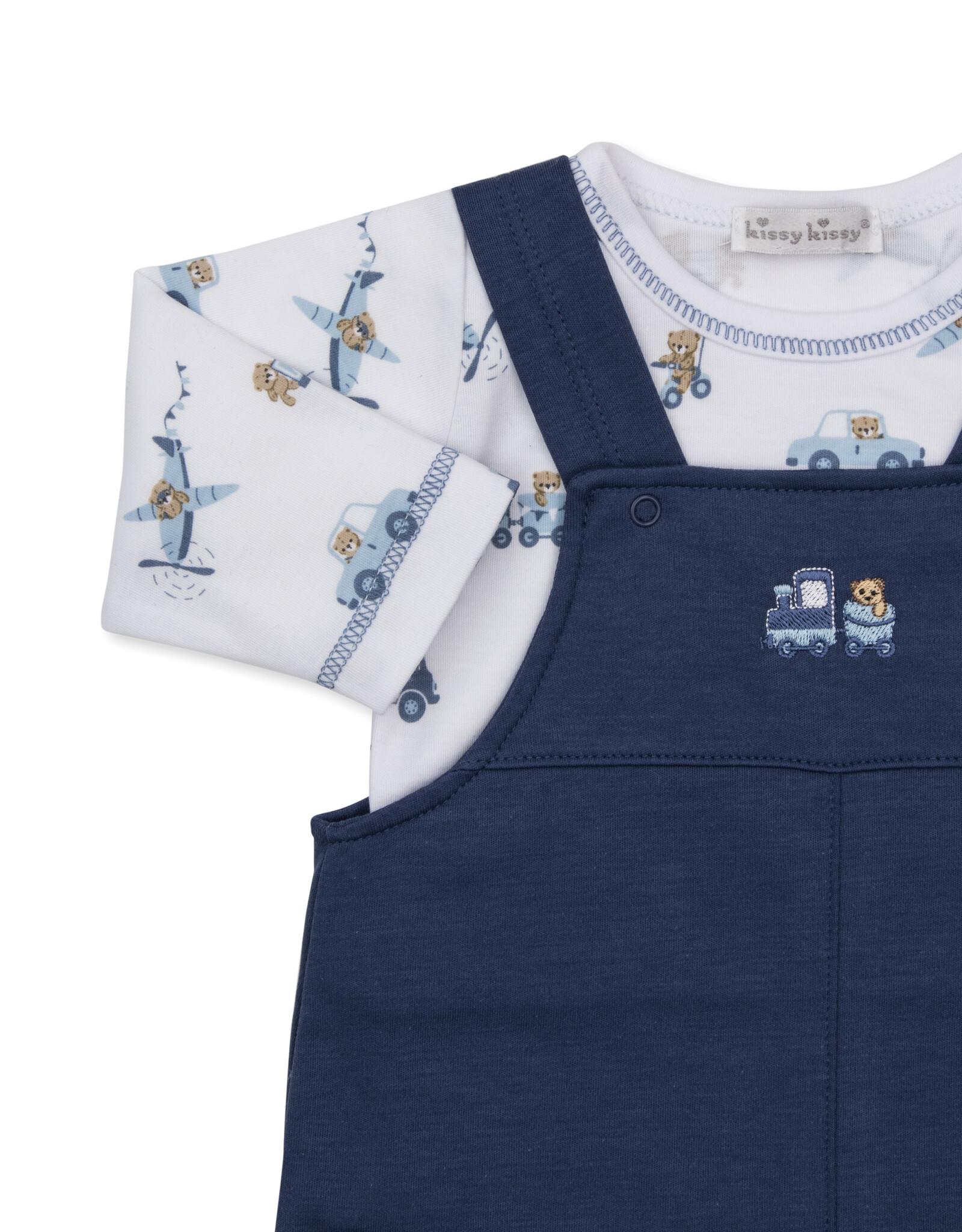 Kissy Kissy Bears On The Go Overall Set