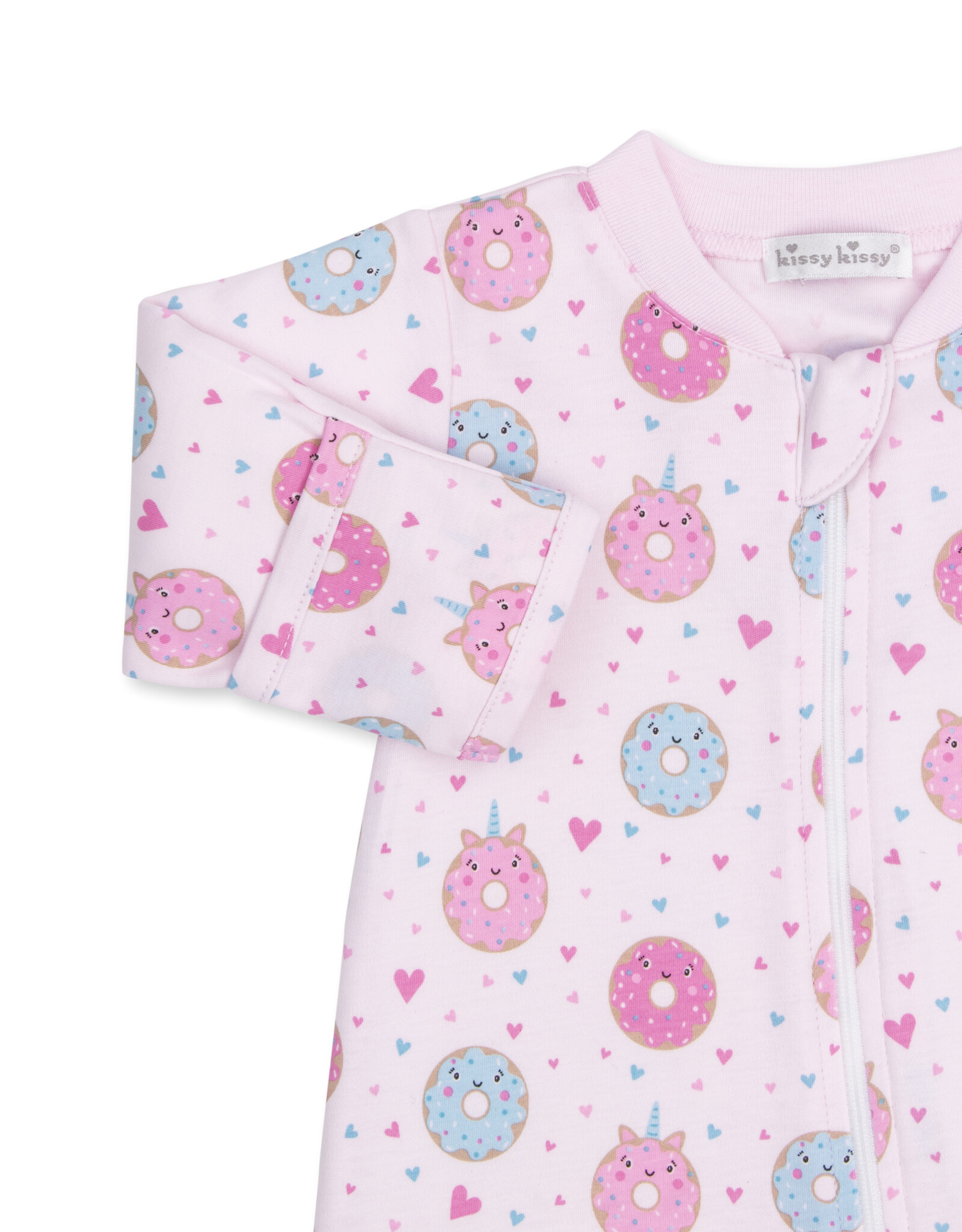 Kissy Kissy Sweet Donuts Zip Footie
