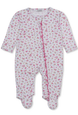 Kissy Kissy Rose Renaissance Zip Footie