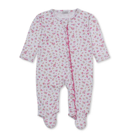 Kissy Kissy Rose Renaissance Zip Footie