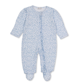 Kissy Kissy Fall Blooms Zip Footie