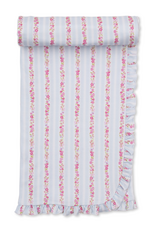 Kissy Kissy Rose Renaissance Blanket BLUE