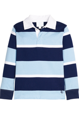 Little English LEF26 Rugby Polo Varsity Stripe