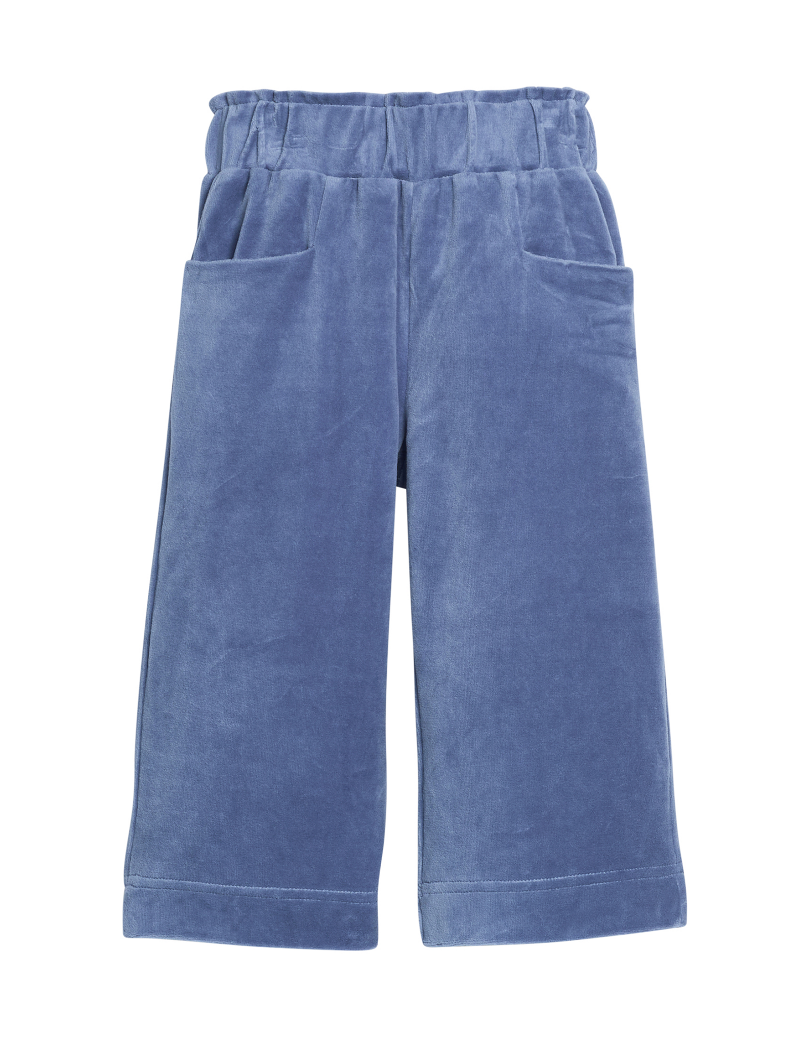 Bisby Palazzo Pants Dusty Blue Velour