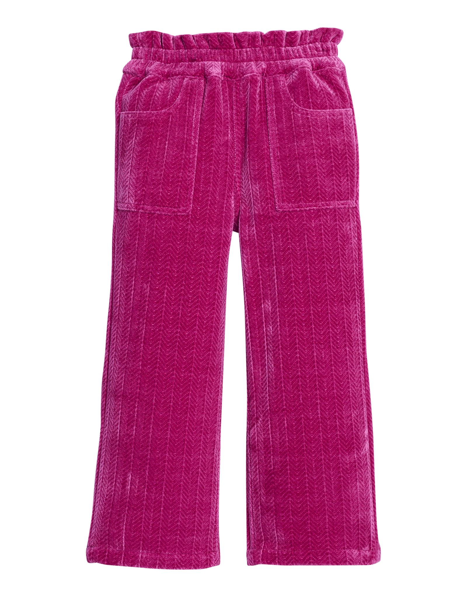 Bisby Chelsea Pant Fuchsia Herringbone Corduroy