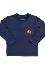 Itsy Bitsy IBF26 Pocket Tee Shirt Firetruck
