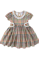 Swoon Baby 2620 Fall Plaid Tab Dress