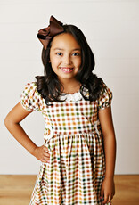 Swoon Baby 2620 Fall Plaid Tab Dress