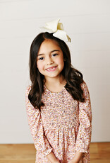 Swoon Baby 2615 Pink Floral Smock Romper