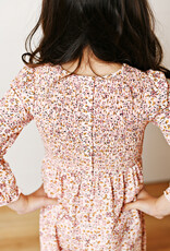 Swoon Baby 2615 Pink Floral Smock Romper