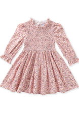 Swoon Baby 2614 Pink Floral Smock Dress