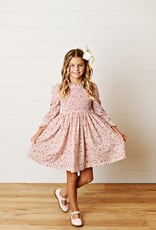 Swoon Baby 2614 Pink Floral Smock Dress