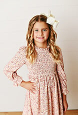 Swoon Baby 2614 Pink Floral Smock Dress
