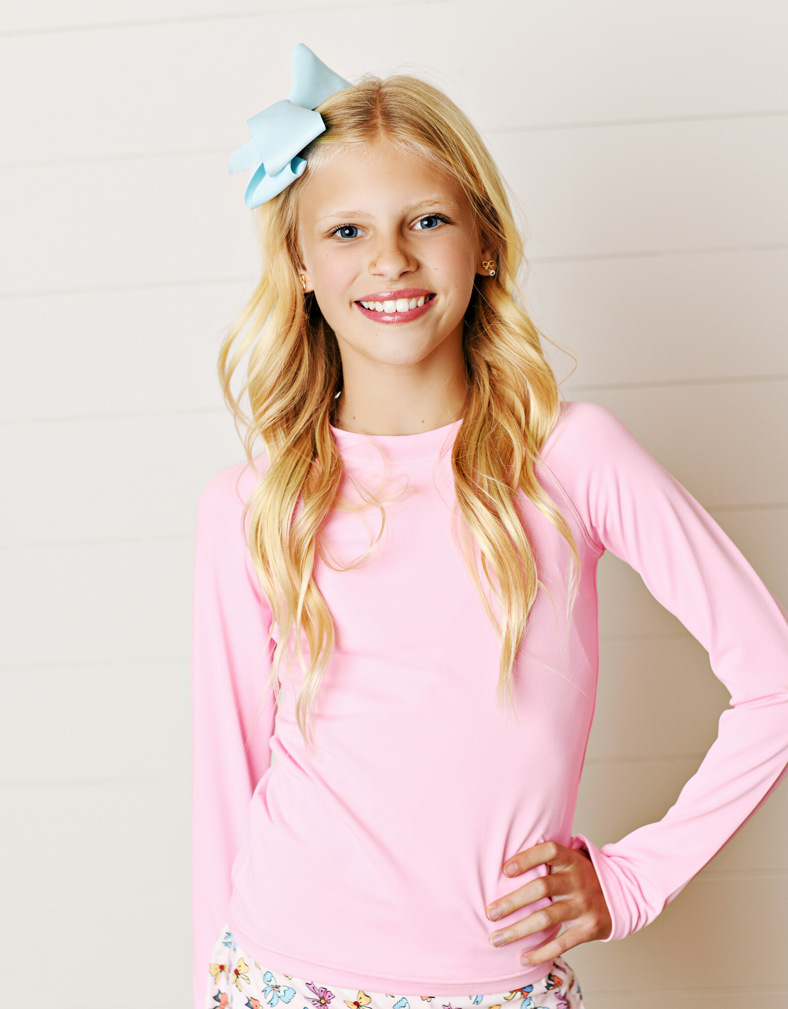 Swoon Baby 2648 Bubblegum Pink Top w/Finger Hole