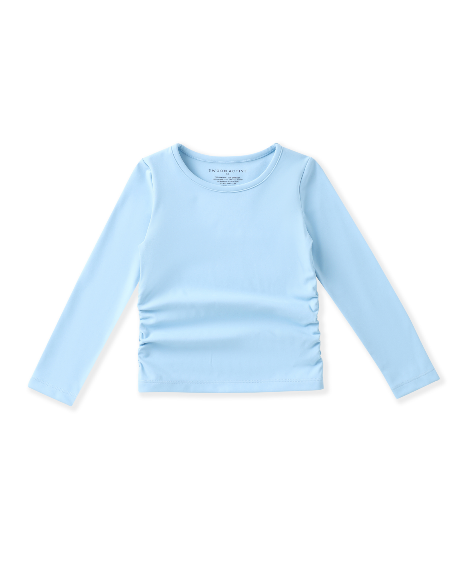 Swoon Baby 2644 Ocean Blue Ruched Top