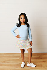 Swoon Baby 2644 Ocean Blue Ruched Top