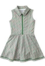 Swoon Baby 2603 Olive Ditsy Floral Tennis Dress