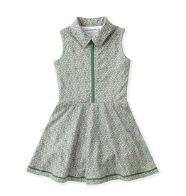 Swoon Baby Olive Ditsy Floral Tennis Dress