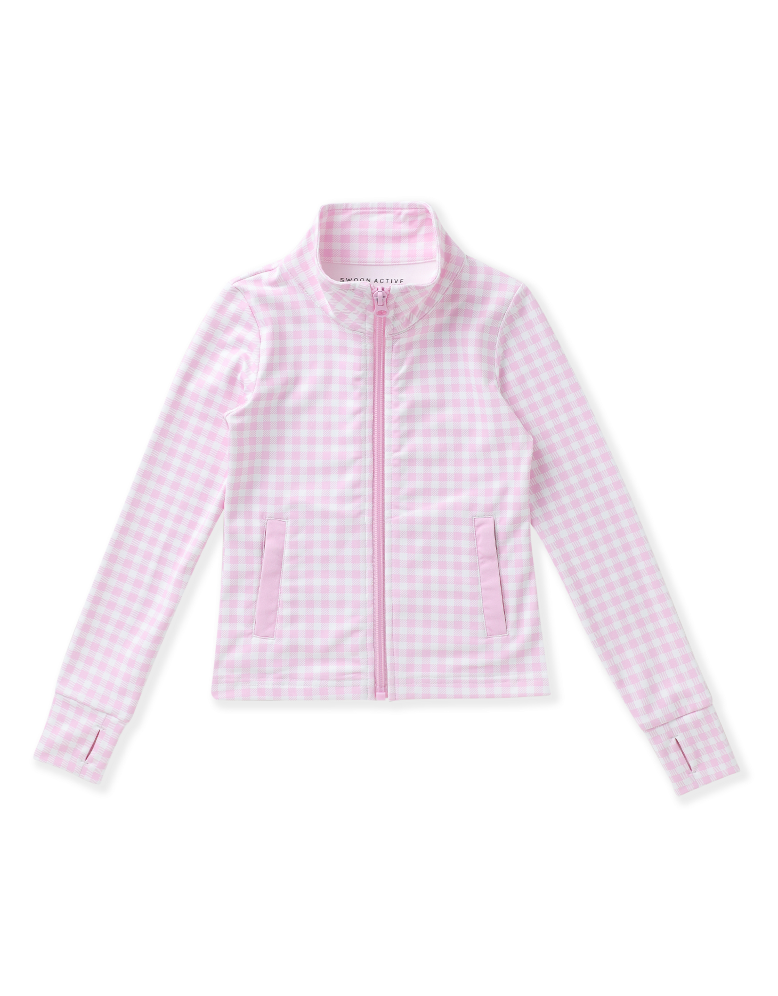 Swoon Baby 2671 Pink Gingham Active Jacket
