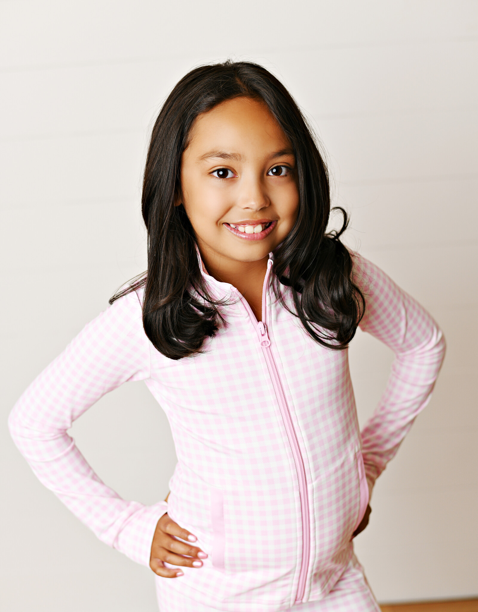 Swoon Baby 2671 Pink Gingham Active Jacket