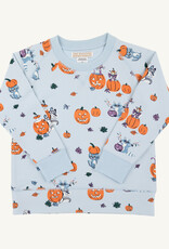TBBC Cassidy Crewneck Candy and Critters Buckhead Blue