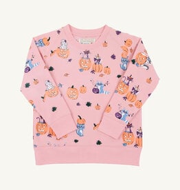 TBBC Cassidy Crewneck Candy and Critters Sandpearl  Pink