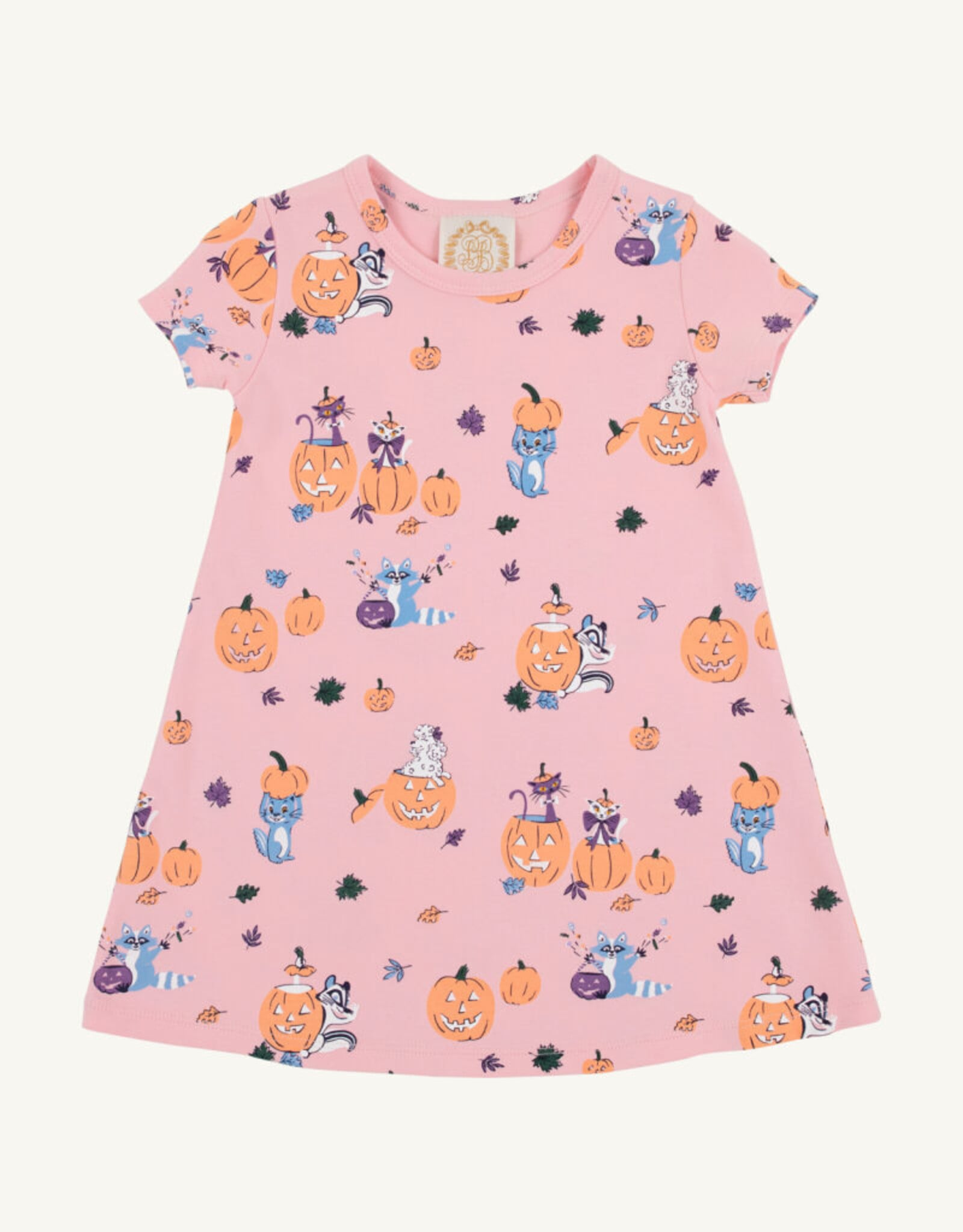 TBBC Polly Play Dress Candy and Critters Sandpearl  Pink