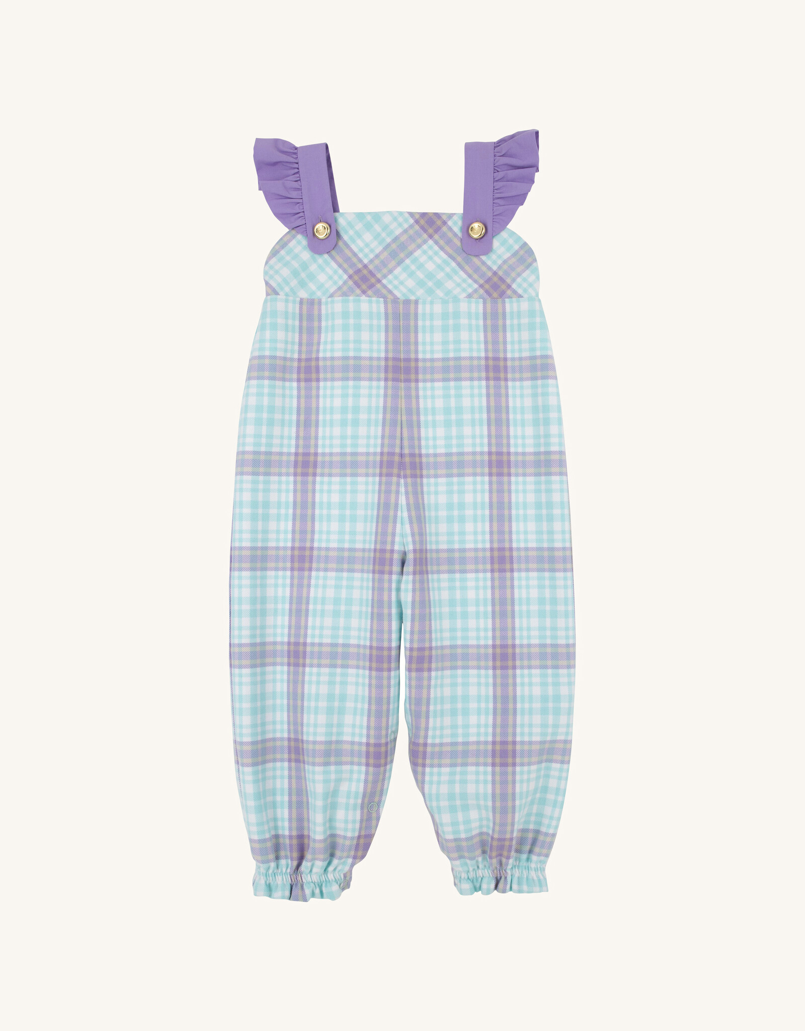 TBBC Violet Vintage Overall Bridge Club Hustle Houndstooth