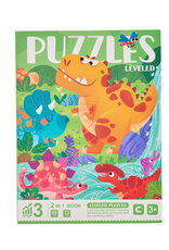 London Bridge by Maison Chic LB4310D Magnetic Puzzle Book Dinosaurs