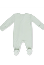 Angel Dear ADF26 2 Way Zipper Footie Milky Green
