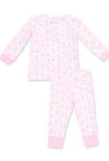Angel Dear ADF26 LS Loungewear Ballet Shoes Ribbon Stripe