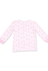 Angel Dear ADF26 LS Loungewear Ballet Shoes Ribbon Stripe