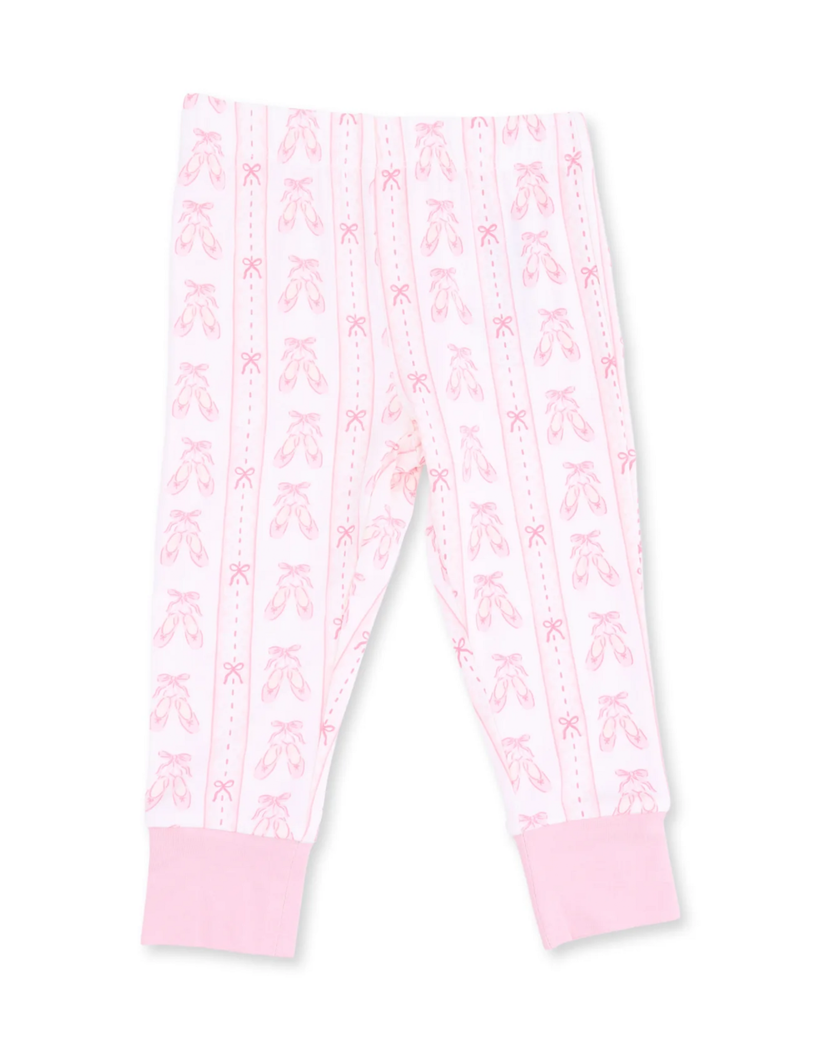 Angel Dear ADF26 LS Loungewear Ballet Shoes Ribbon Stripe