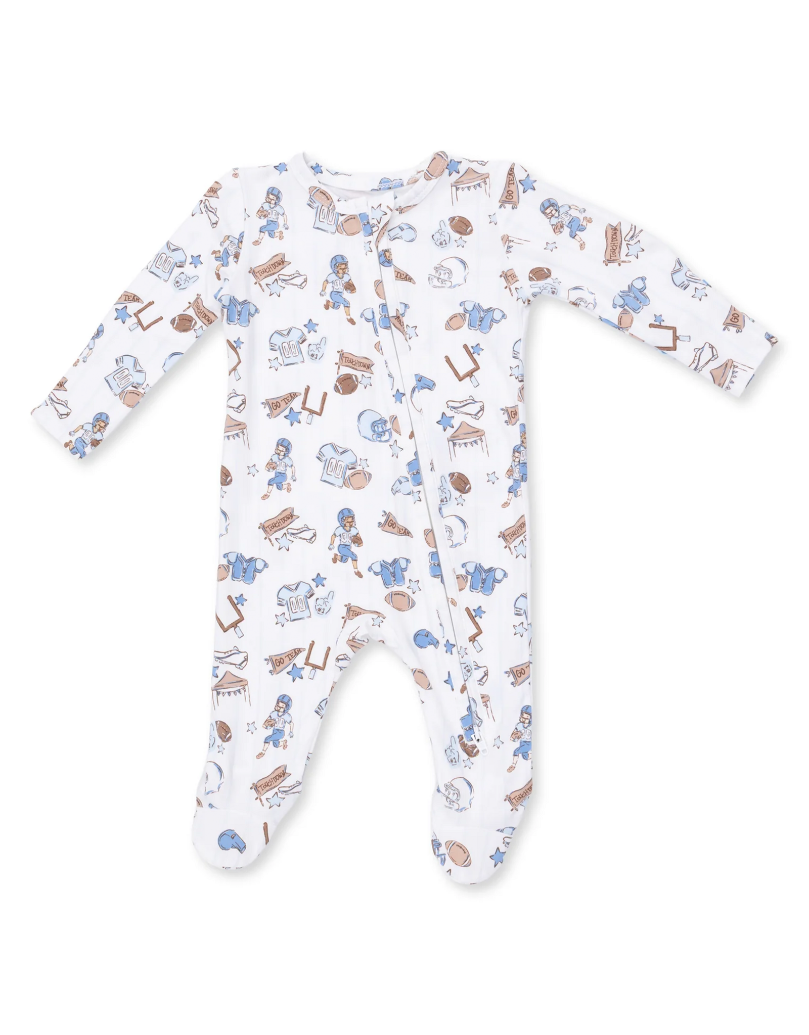 Angel Dear ADF26 2 Way Zipper Footie Football Nursery