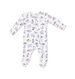 Angel Dear 2 Way Zipper Footie Football Nursery