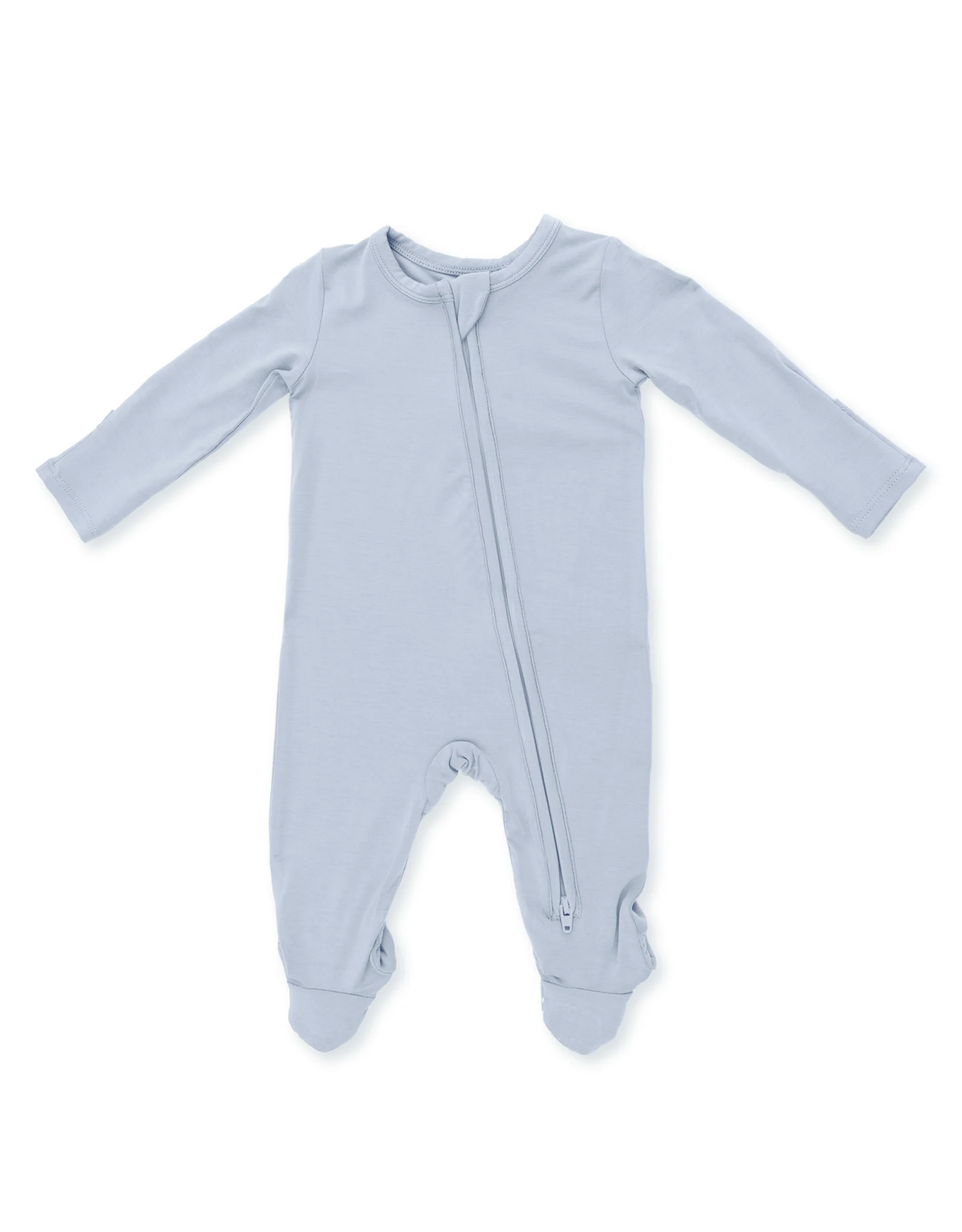 Angel Dear ADF26 2 Way Zipper Footie Blue Fog