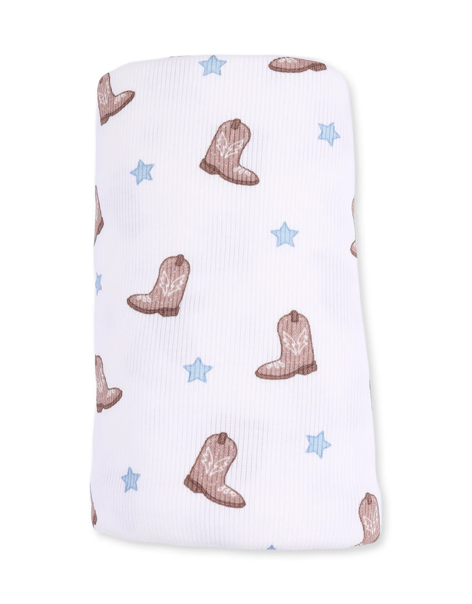 Angel Dear ADF26 Swaddle Blanket 45x45 Mini Cowboy Boots