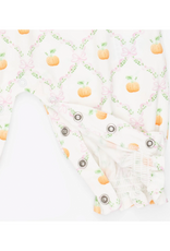 Angel Dear ADF26 Pretty Pumpkin Trellis Smocked Romper